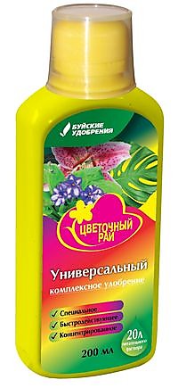 Цветочный рай Универсальное 0,2л  1/12