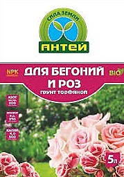 Грунт Антей Бегония и Роза 5л 1/7