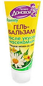 Комары гель бальзам после укусов Домовой 30мл