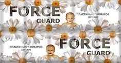 Комары пластины FORCE д/детей